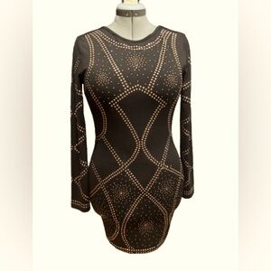 MadRag nail head studded dress. Sz Lg